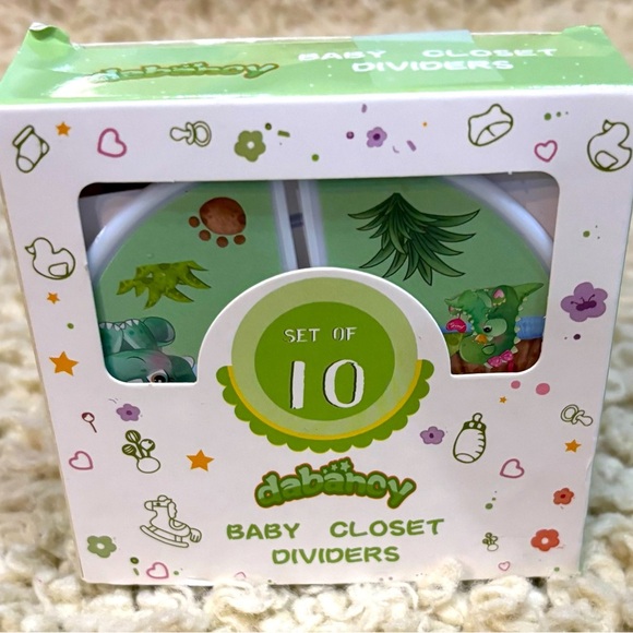 NEW Dabancy Baby Closet Dividers, Babycore, Pregnancy, Organizers, Cottagecore - Picture 1 of 5